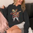 2025 Happy Party Mexican Boy Dabbing Poncho Cinco De Mayo Hoodie