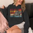 Adopt a Street Cat Hoodie - Funny Raccoon Design for Animal Lovers