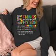 Autism Awareness 5 Things You Should Know About My Son Hoodie
