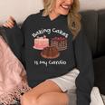 Baking Cakes Is My Cardio Cake Baking Unisex Hoodie