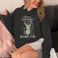 Best Buckin' Grandpa Ever Hunter Camouflage Camo Fathers Day Hoodie