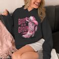 Boots On The Ground Cowgirls Boot Cowboy Western Country Hoodie