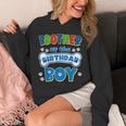 Brother Of The Birthday Boy Dog Family Party Decorations Hoodie