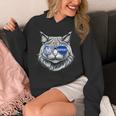 Cat Lovers Graphic Last Name Kentucky Retro Vintage Hoodie