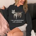 I Am Contaminated With Radiation Cat Meme Hoodie