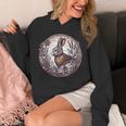 Cottagecore Rabbit Wild Hare Boho Rustic Unisex Hoodie