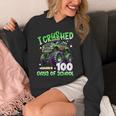 I Crushed 100 Days Of School Truck 100Th Day Of School Boys Hoodie
