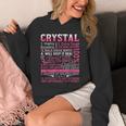 Crystal Name Personalized Crystal First Name Hoodie