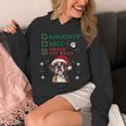 Cute Boxer Dog Dog Christmas Naughty Nice Tried My Best Hoodie