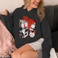 Cute Japanese Dandadan Anime Graphic Hoodie