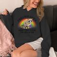 Cute Pocket Raccoon Unisex Hoodie - Playful Wildlife Flair