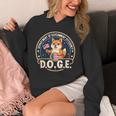 Dogecoin Doge Department Of Government Efficiency Hoodie