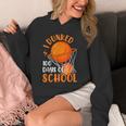 I Dunked 100 Days Of School Basketball 100 Days Smarter Boys Hoodie