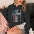 Faith Family Farming Freedom Christian Farmer Cross Flag Unisex Hoodie