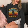 My Favorite Holiday Groundhog Day Sunset 2025 Hoodie