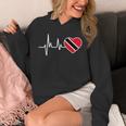 Flag Trinidad And Tobago Heartbeat Unisex Hoodie Flag Trinidad And Tobago Heartbeat Unisex Hoodie