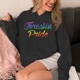 Foreskin Pride Intactivist Gay Pride Parade Fun Pride 2023 Unisex Hoodie