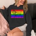 Gay Lion Pride Flag Rainbow Queer Lion Unisex Hoodie