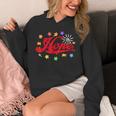 The Hope Personalized Name Flowers On Stage Stars Hoodie