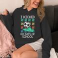 I Kicked 100 Days Of School Soccer Player Sports 100Th Day Hoodie