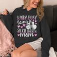 Kinda Busy Being A Silkie Chicken Mom Cute Silky Chicken Pet Unisex Hoodie