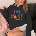 I Love To Finger Paint Couples Hoodie