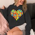 Master Builder Block Brick Building Heart Valentines Day Boy Hoodie