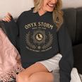 Onyx Storm Brave The Dark Fourth Wingg Basgiath War College Hoodie