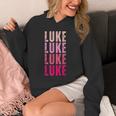 Personalized Name Luke I Love Luke Vintage Hoodie