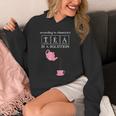 Pink Teapot And Cup TEA Chemistry Solution Unisex Hoodie