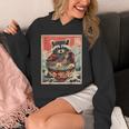Raccoon Anime Hoodie - Cozy Japanese Noodles Design | Unisex Appeal
