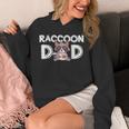 Raccoon Dad Hoodie - Funny Trash Panda Gift for Father's Day
