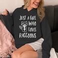 Raccoon Lover Unisex Hoodie - Just a Girl Who Loves Raccoons