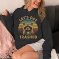 Raccoon Lovers Unisex Hoodie - Playful Animal Theme - Small Size