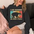 Raccoon For Men Women Raccoon Lover Introvert Unisex Hoodie