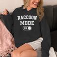 Raccoon Mode On Hoodie - Trash Panda Fun for Animal Lovers