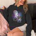 Raccoon Moonlight Adventure Unisex Hoodie - Cozy Outdoor Style