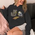 Raccoon & Opossum Pizza Hoodie - Fun Unisex Streetwear