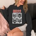 Raccoon Rock Band Unisex Hoodie - Fun Concert Style for All Ages