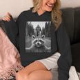 Raccoon & Sasquatch Selfie Hoodie - Unisex Fun Wild Design