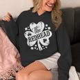 The Redhead Clovers Stamp Cute Saint Patrick's Day Fun Hoodie