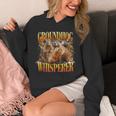 Retro Groundhog Whisperer Woodchuck Groundhog Day Hoodie