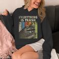 Retro Raccoon Lover Unisex Hoodie - Camping Vibes for All