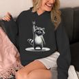 Retro Raccoon Rock Unisex Hoodie | Fun for Music Lovers