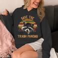 Save The Trash Pandas Raccoon Unisex Hoodie | Wildlife Lover's Dream