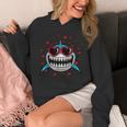 Shark Valentine Sunglasses Heart Cute Lovers Unisex Hoodie
