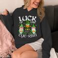 St Patrick's Day Optometrist Irish Gnome Lucky Eye Doctor Hoodie