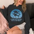 I Swim With Shark What's Your Hobby Scuba Diving Unisex Hoodie