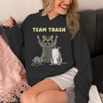 Team Trash Opossum Raccoon Rat Animals Garbage Gang Short Sleeve Unisex Hoodie
