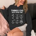 Things I Do In My Spare Time Beekeeping Bees Beekeeper Unisex Hoodie